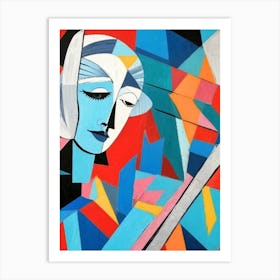 Abstract Of A Woman 11 Art Print