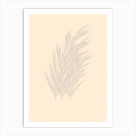 Silver Ferns Art Print