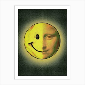 Mona Smile Art Print