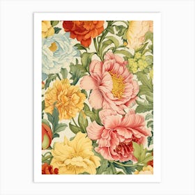 Peonies 95 Art Print