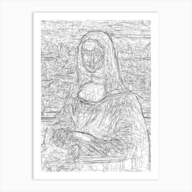 Mona Lisa 2 Art Print