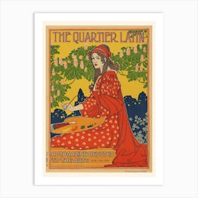 The Quartier Latin, A Magazine Devoted To The Arts, Louis John Rhead Art Print
