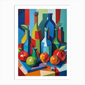 Cubist Still Life Art Print (2) Art Print