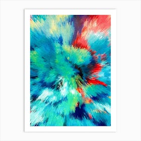 Acrylic Extruded Painting 300 Art Print