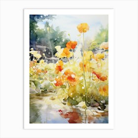 Chihuly Garden And Glass Usa Watercolour Art Print