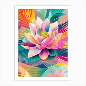 Lotus Flower 2 Art Print