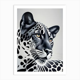 Leopard Painting Art Print