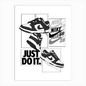 Nike Just Do It Art Print