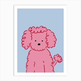 Poodle Art Print