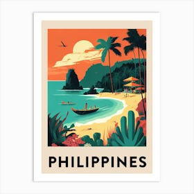 Philippines 3 Vintage Travel Poster Art Print