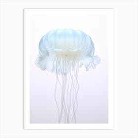 Turritopsis Dohrnii Importal Jellyfish Watercolour 4 Art Print