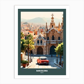 Barcelona Art Print