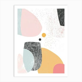 Abstract Shapes Canvas Print 1 Art Print