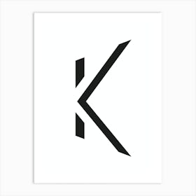 K by emerybloom Art Print