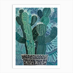 Cactus 16 Art Print