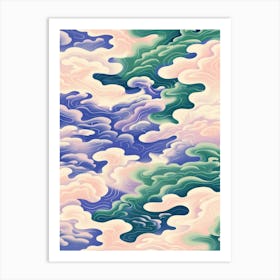 Chinese Clouds Art Print