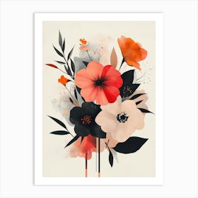 Flowers Canvas Print 7 Art Print