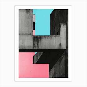 Brutalist004 Art Print