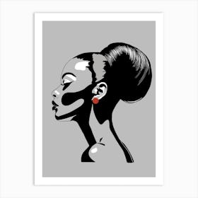 Portrait Of A Woman 3 Art Print