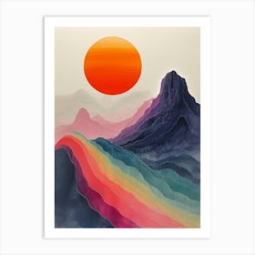 'Sunrise' 107 Art Print