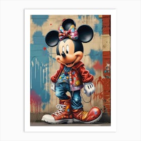 Minnie Mouse Art Print