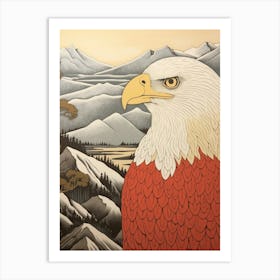 Bird Illustration Eagle 1 Art Print