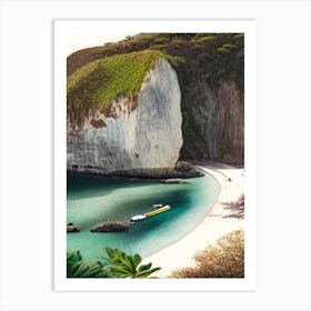 Nusa Penida Indonesia Soft Colours Tropical Destination Art Print