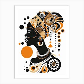 African Woman 192 Art Print