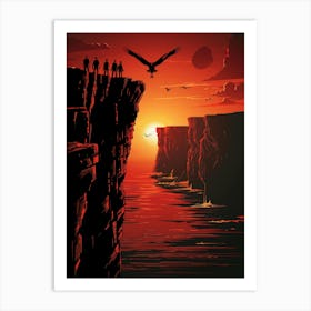 Cliffs Of Dover Art Print