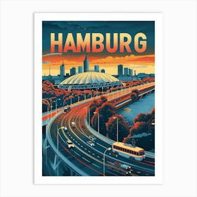 Hamburg 3 Art Print