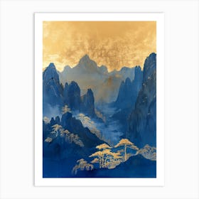 Chinese Mountains 91 Art Print