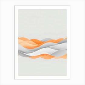 Eternal Waves V 02 Art Print