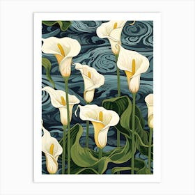 Calla Lily Art Print