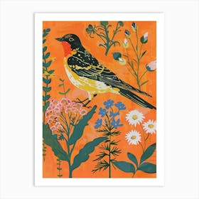 Spring Birds Swallow 5 Art Print