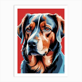 Dog Portrait (5) 1 Art Print