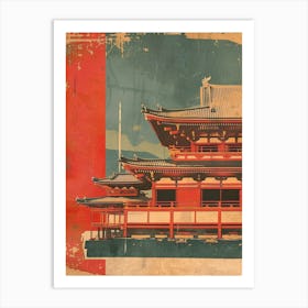 Todai Ji Mid Century Modern 1 Art Print