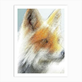 Fox Greeting Card Art Print