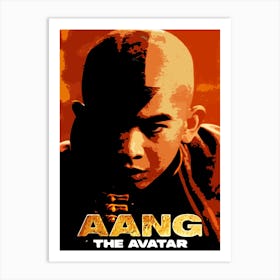 Aang The Avatar movie Art Print