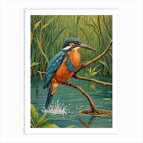 Kingfisher Art Print