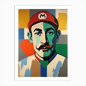 Mario Bros 1 Art Print