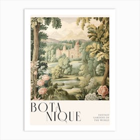 Botanique Fantasy Gardens Of The World 7 Art Print