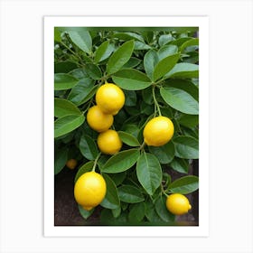 Lemon Tree Art Print