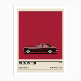 An Education Movie Car Art Print