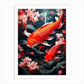 Koi Fish 5 Art Print