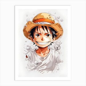 One Piece Wallpaper Art Print
