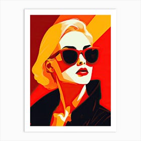 New Hampshire, Pop art Art Print