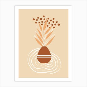 Flower In A Vase Art Print