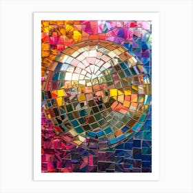 Disco Ball 16 Art Print