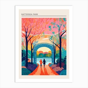 Battersea Park London Art Print