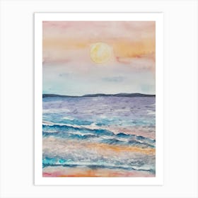 Atardecer 2 Art Print